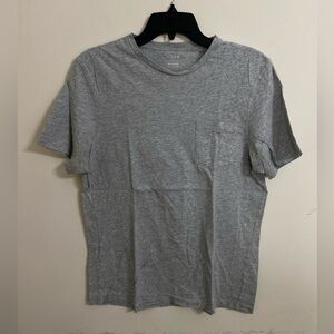 J. Crew Men Slim Washed Grey Short Sleeve T-Shirt Size Medium